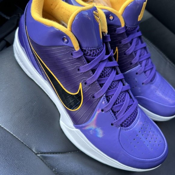 Size 12 - Nike Zoom Kobe 4 Protro x Undefeated Court Purple, Kyle Kuzma 2019